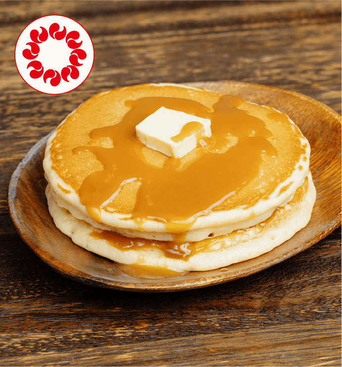 Mini Pancake Kaya Butter
