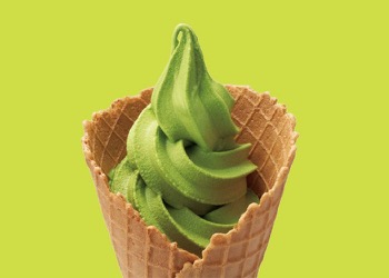 Matcha soft serve